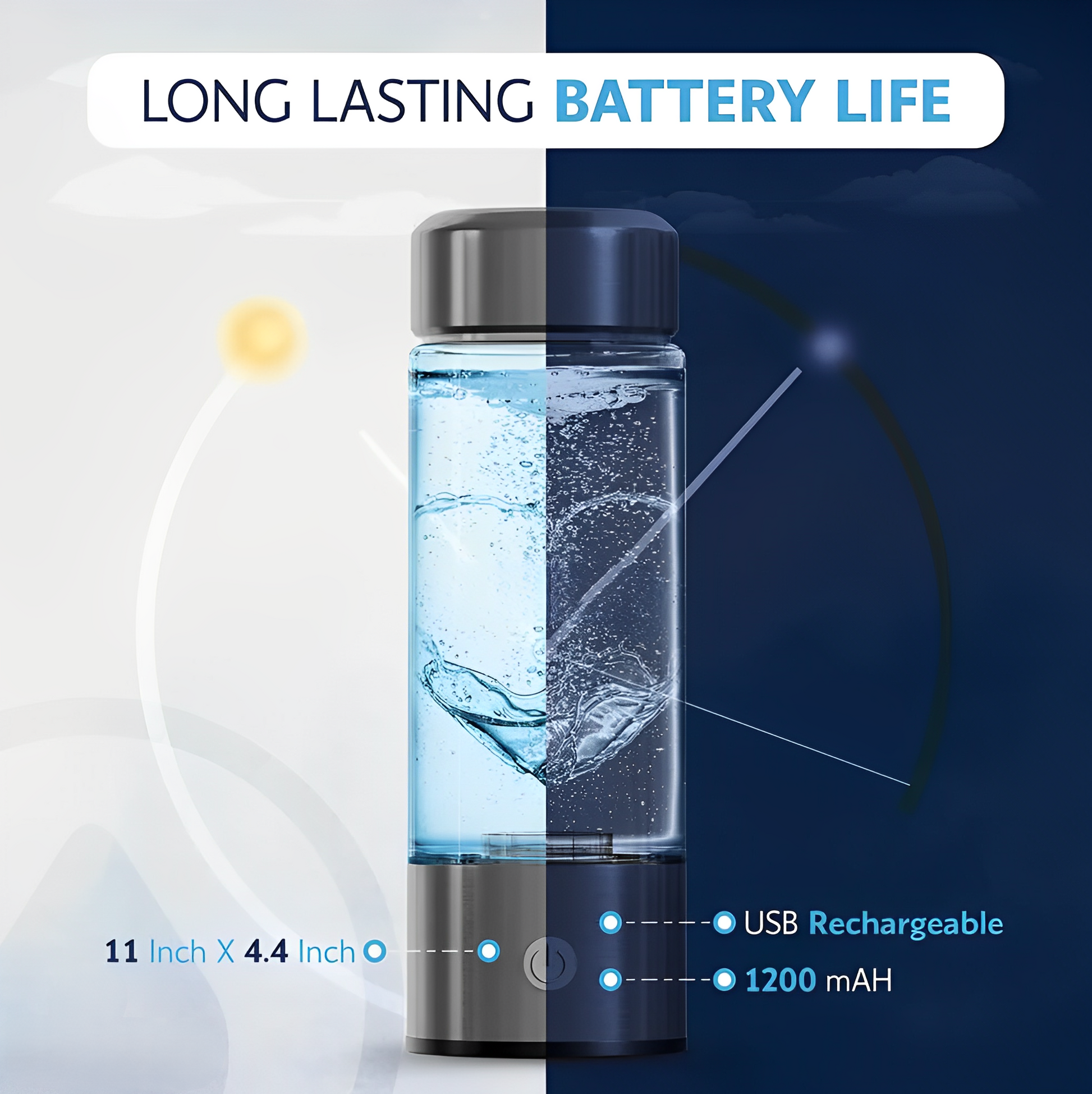 FineWater™- Hydrogen Water Bottle